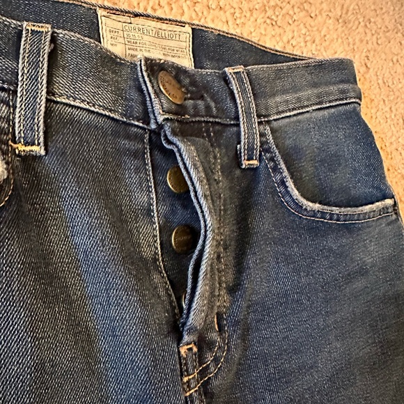 Current/Elliott Reese Mini cut-off skirt - Picture 6 of 9